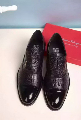 Salvatore Ferragamo Business Men Shoes--030